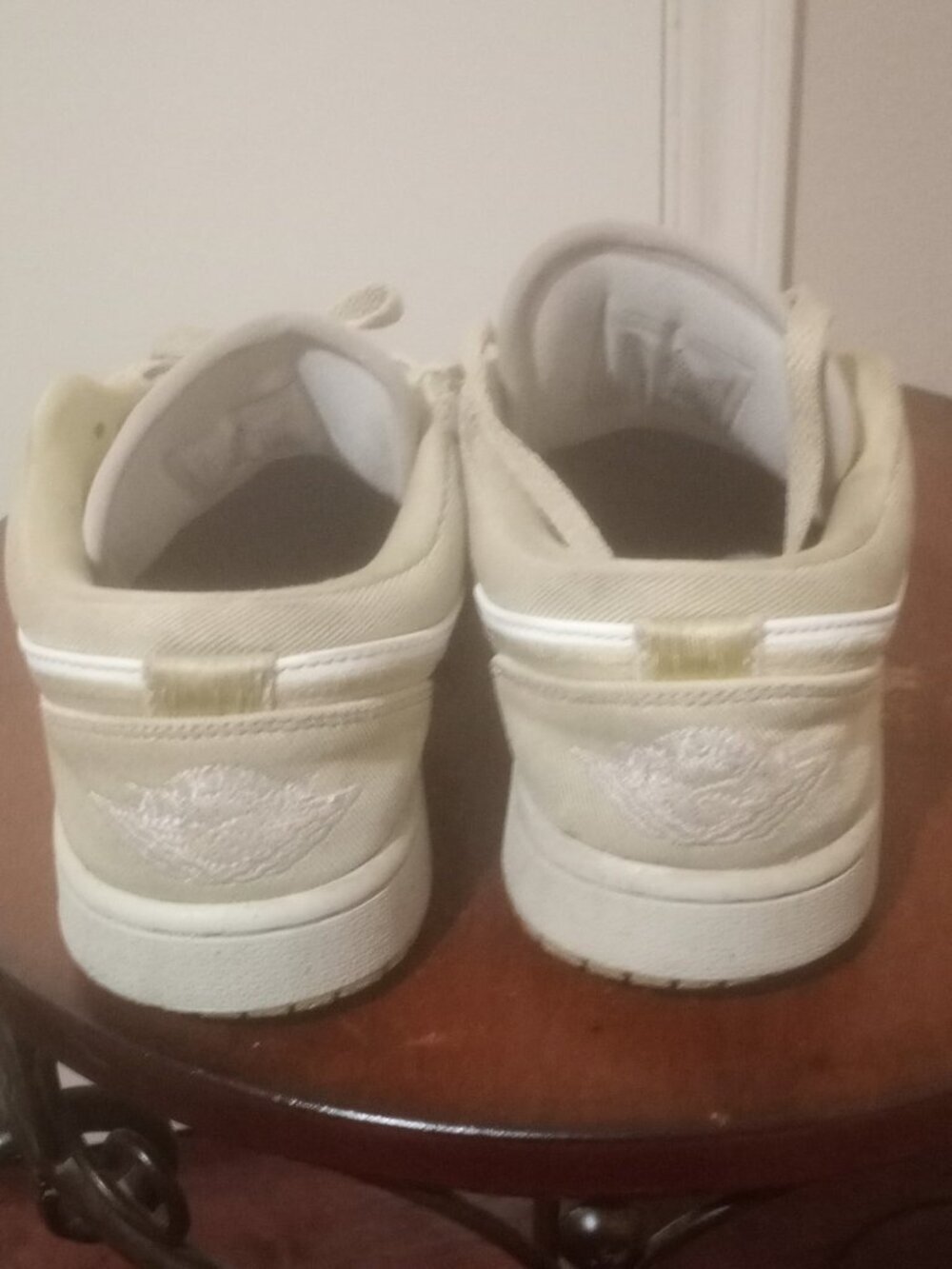Air Jordan 1 SE Low Top Team Gold Sail Men's Sneakers Lace Up FN3722-701 Sz 7.5 - Picture 10 of 12